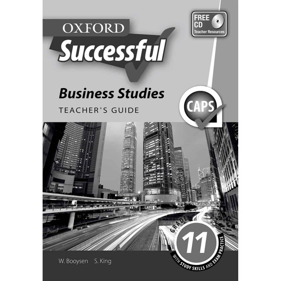 Oxford Successful Business Studies Grade 11 Teacher's Guide 2e (CAPS) - ISBN 9780199053025