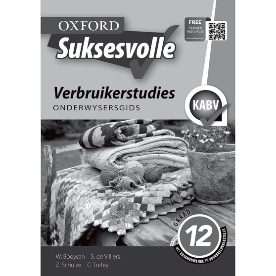 Oxford Suksesvolle Verbruikerstudies Graad 12 Onderwysersgids (2nd edition) - ISBN 9780199052745