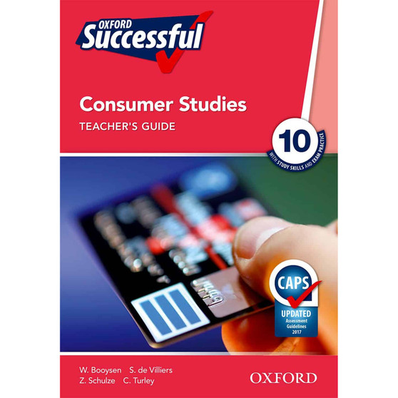 Oxford Successful Consumer Studies Grade 10 Teacher's Guide - ISBN 9780199055852
