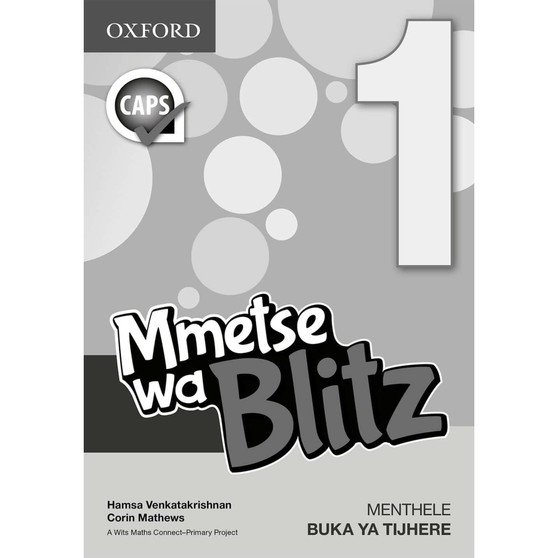 Blitz Mental Maths Grade 1 Teacher's Guide (Sesotho) - ISBN 9780190401559