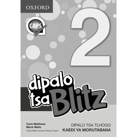 Blitz Mental Maths Grade 2 Teacher's Guide (Setswana) - ISBN 9780190404147