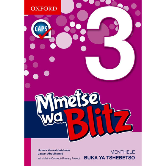 Blitz Mental Maths Grade 3 Workbook (Sesotho) - ISBN 9780190407513