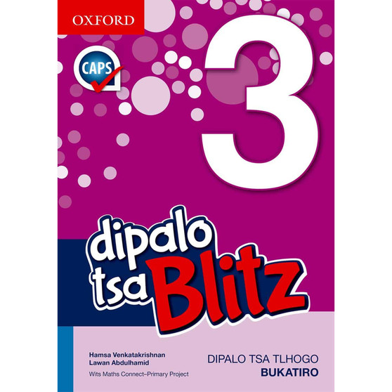Blitz Mental Maths Grade 3 Workbook (Setswana) - ISBN 9780190400231