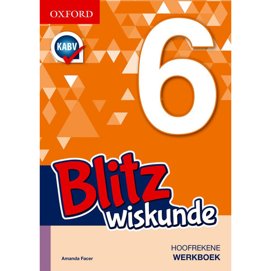 Blitz Wiskunde (Hoofrekene) Graad 6 Werkboek - ISBN 9780190404871