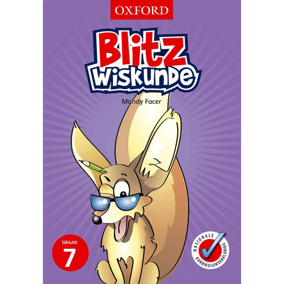 Blitz Wiskunde (Hoofrekene) Graad 7 Werkboek - ISBN 9780195989175