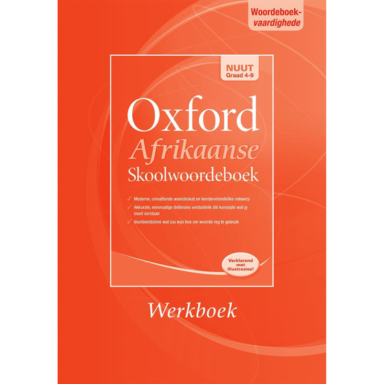 Oxford Afrikaanse Skoolwoordeboek Graad 4-9 Werkboek - ISBN 9780199058464
