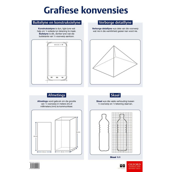Poster Tegnologie: Grafiese konvensies - ISBN 9780190422523