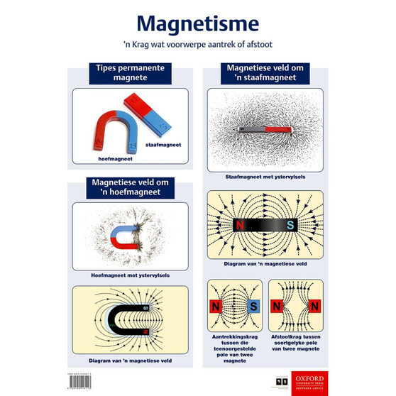 Poster Tegnologie: Magnetisme - ISBN 9780190418113