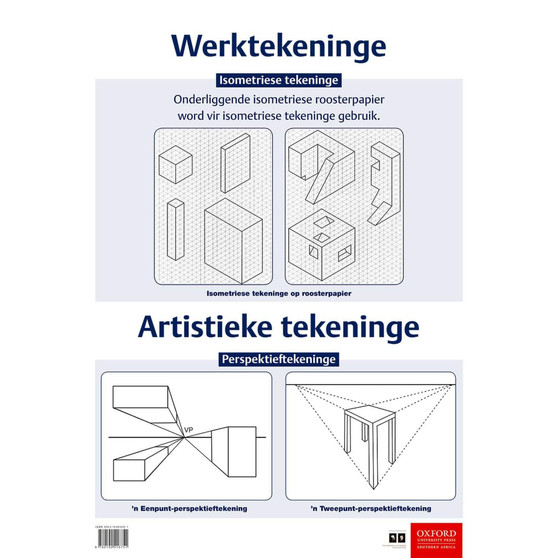 Poster Tegnologie: Werk- en artistieke tekeninge - ISBN 9780190416751