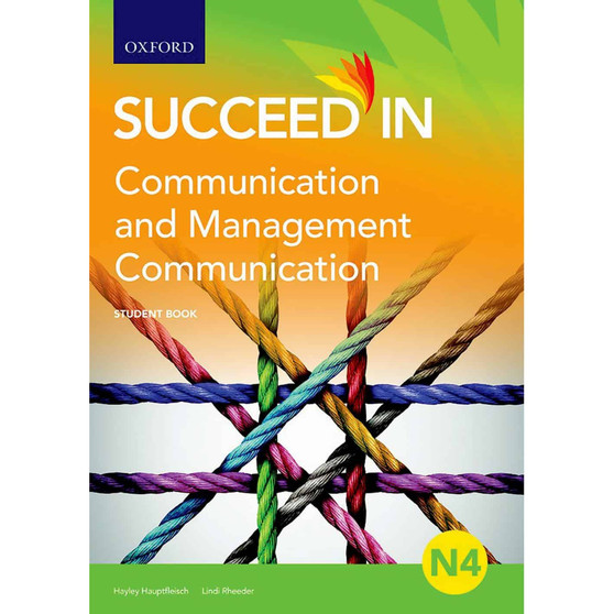 Succeed in Communication and Management Communication N4 Student Book Communication - ISBN 9780190731359