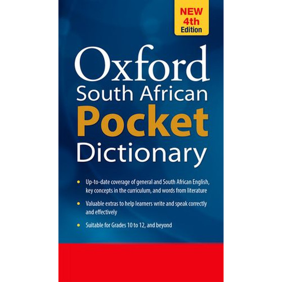DIGITAL - South African Pocket Dictionary (4th edition) ePDF - ISBN 9780190747206