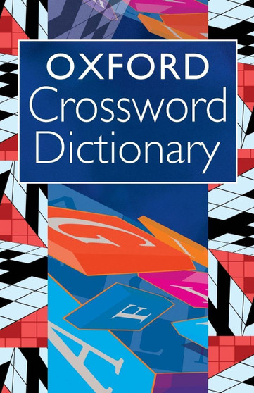 Crossword Dictionary (3rd edition) - ISBN 9780192807113