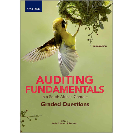 DIGITAL - Auditing Fundamentals in a South African Context: Graded Question (3rd edition) - ISBN 9780190732219