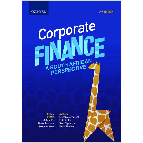 DIGITAL - Corporate Finance: A South African Perspective (3rd edition) - ISBN 9780190741327