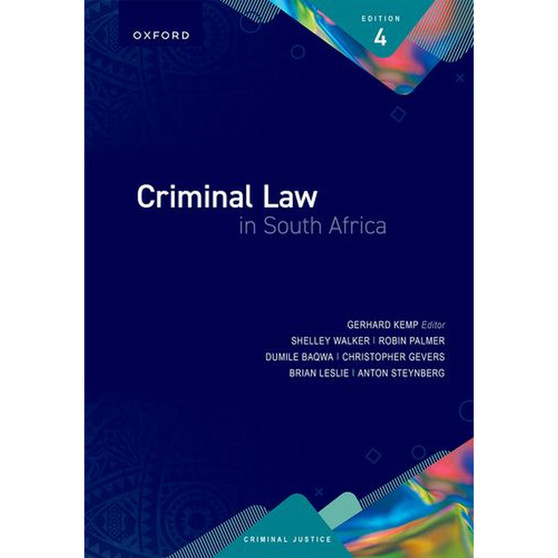 DIGITAL - Criminal Law in South Africa (4th edition) - ISBN 9780190740832
