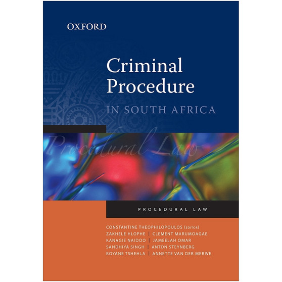 DIGITAL - Criminal Procedure in South Africa (1st edition) - ISBN 9780190731793
