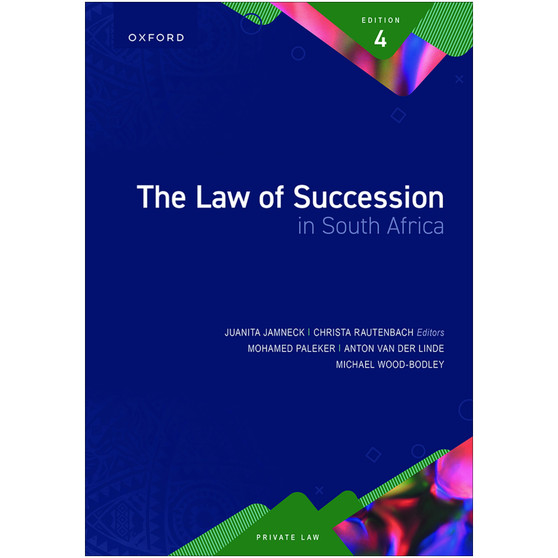 DIGITAL - The Law of Succession in South Africa (4th edition) - ISBN 9780190739591
