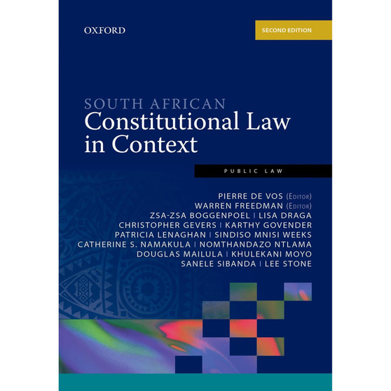South African Constitutional Law in Context 2e Public - ISBN 9780190746162