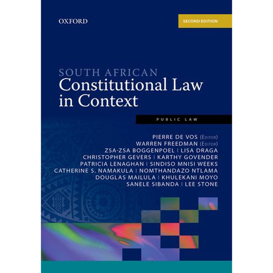 DIGITAL - South African Constitutional Law in Context 2e ePub Public - ISBN 9780190751104