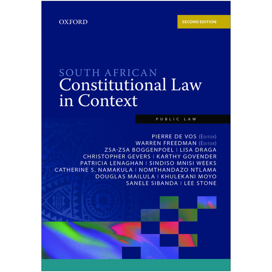 DIGITAL - South African Constitutional Law in Context (2nd edition) - ISBN 9780190751104