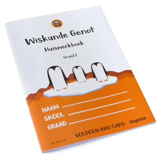 Wiskunde Genot Huiswerkboek - Graad 1