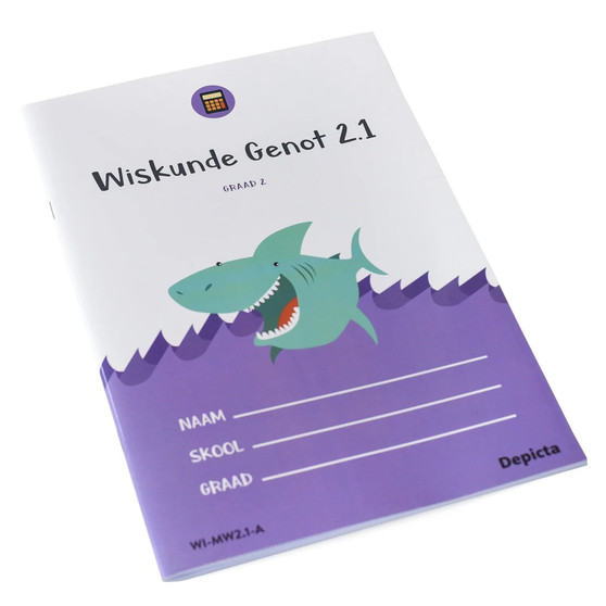 Wiskunde Genot 2.1 (Boek 1 van 2) - ISBN 9781776082308