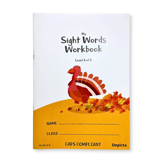 My Sight Words Workbook — Level 3 of 5 - ISBN 9781776418725