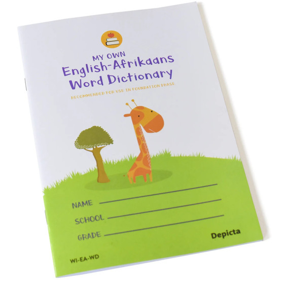 My Own English-Afrikaans Word Dictionary - ISBN 9781776082070