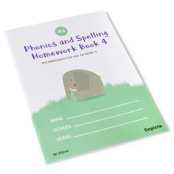 Phonics and Spelling Homework Book 4 - ISBN 9781770321984