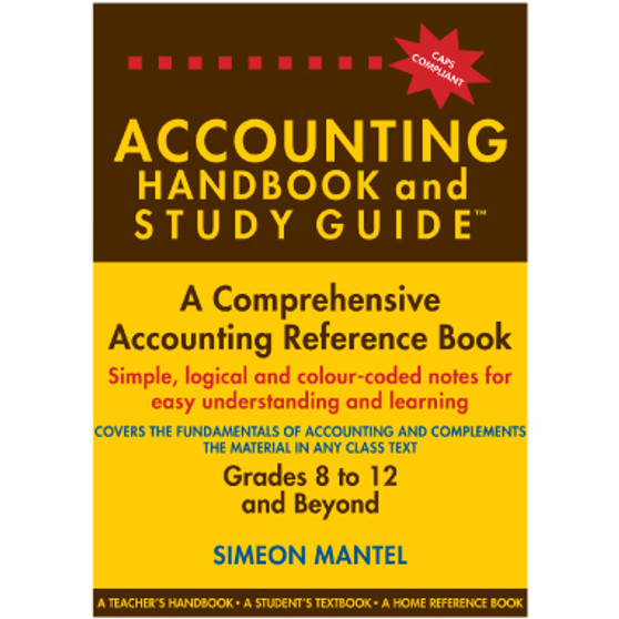 Accounting Handbook and Study Guide - ISBN 9780620325899