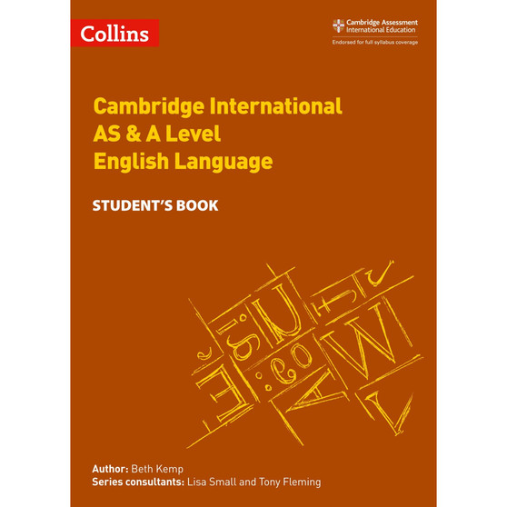 Collins Cambridge International AS & A Level English Language Student' - ISBN 9780008287603