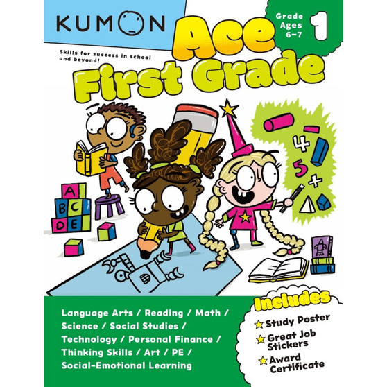 Kumon Ace First Grade - ISBN 9781953845290