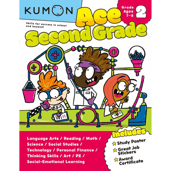Kumon Ace Second Grade - ISBN 9781953845306