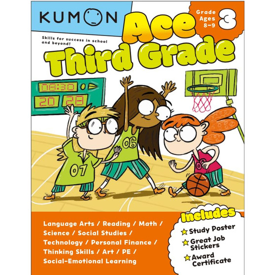Kumon Ace Third Grade - ISBN 9781953845313
