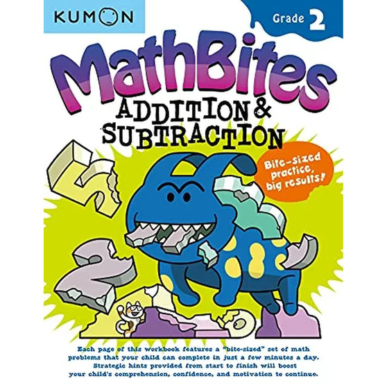 Kumon MathBites: Grade 2 Addition & Subtraction - ISBN 9781941082959