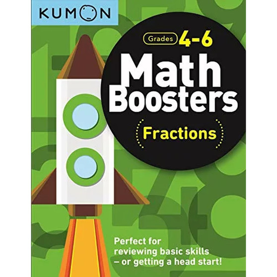 Kumon Math Boosters: Fractions - ISBN 9781941082874