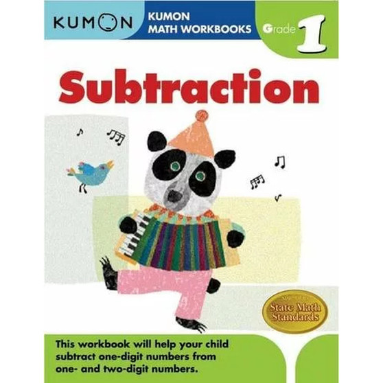 Kumon Grade 1 Subtraction - ISBN 9781933241500