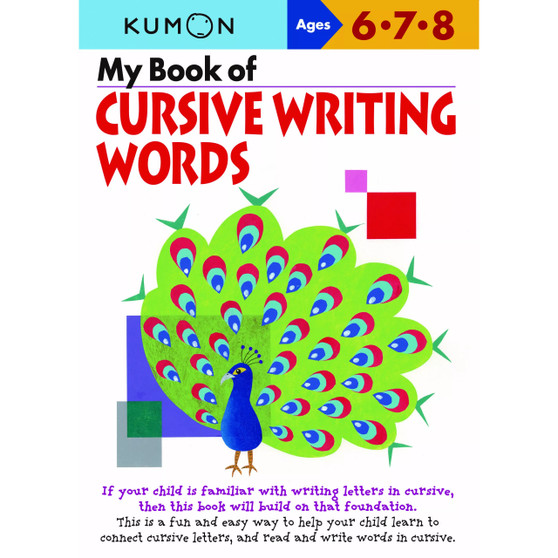 Kumon My Book of Cursive: Writing Words - ISBN 9781935800194