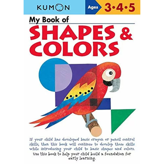 Kumon My Book of Shapes and Colors - ISBN 9781941082850