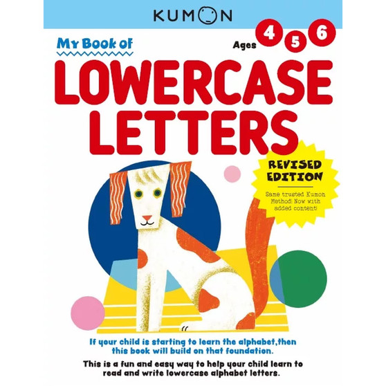 Kumon My Book of Lowercase Letters (Revised Ed.) - ISBN 9781953845023