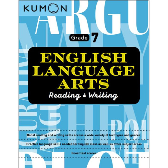 Kumon English Language Arts: Reading & Writing Grade 7 - ISBN 9781953845412