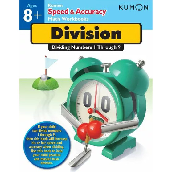 Kumon Speed & Accuracy Math Workbooks: Division - ISBN 9781935800668