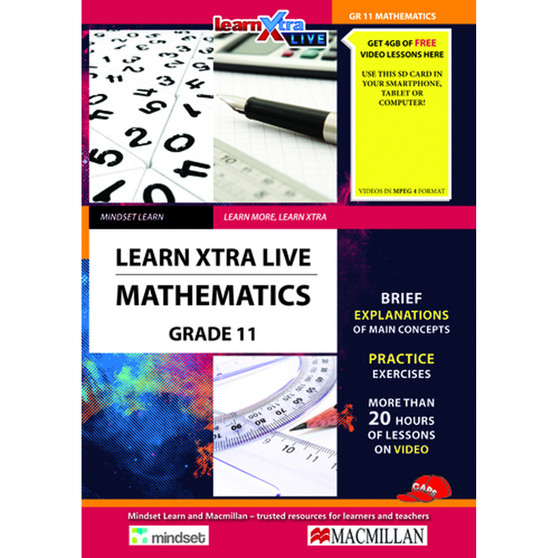 Learn Xtra Live Maths Study Guide Grade 11 - ISBN 9781920570842