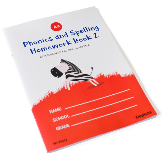 Phonics and Spelling Homework Book 2 - ISBN 9781776082278