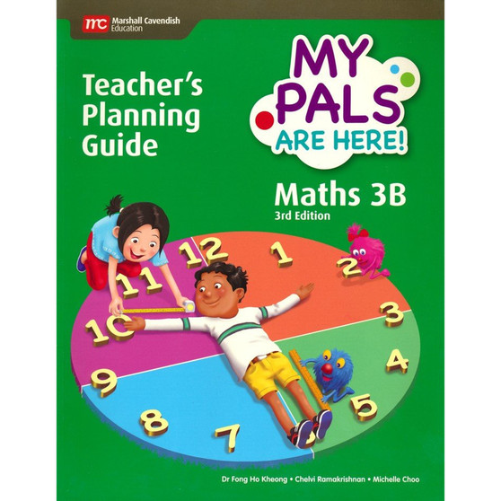 Marshall Cavendish My Pals Are Here! Primary Maths Teacher's Planning Guide 3B (3rd edition) - ISBN 9789810199494