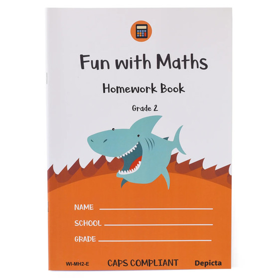 Fun with Maths Homework Book - Grade 2 - ISBN 9781776082551
