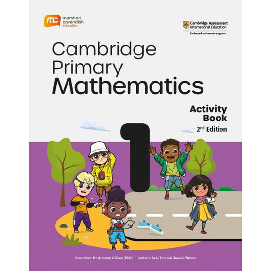 Marshall Cavendish Cambridge Primary Mathematics Activity Book 1 (2nd edition) - ISBN 9789814971157