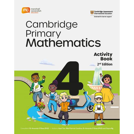 Marshall Cavendish Education Cambridge Primary Math Activity Book 4 - ISBN 9789814971188