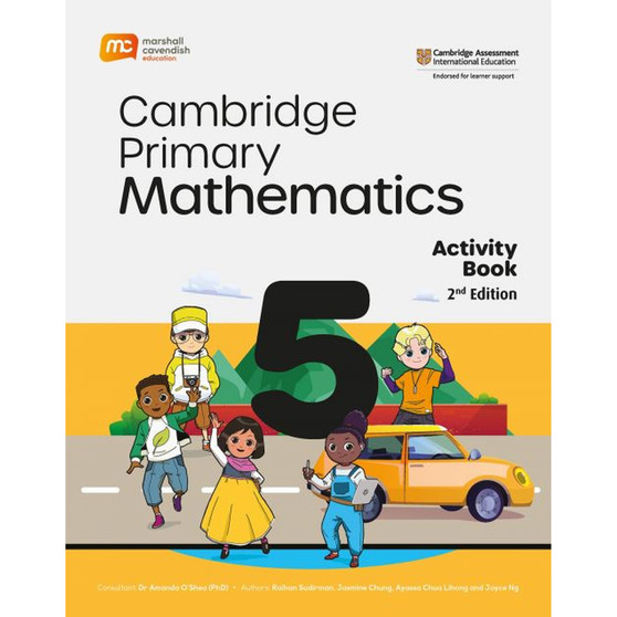 Marshall Cavendish Education Cambridge Primary Math Activity Book 5 - ISBN 9789814971195