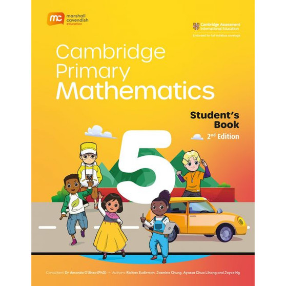 Marshall Cavendish Cambridge Primary Mathematics Student's Book 5 (2nd edition) - ISBN 9789814971133